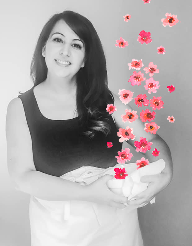 Dawn Mancuso, owner and artist of A Little Hello Co., an online stationery and home goods store featuring hand-painted watercolor art printed on luxe papers and products.