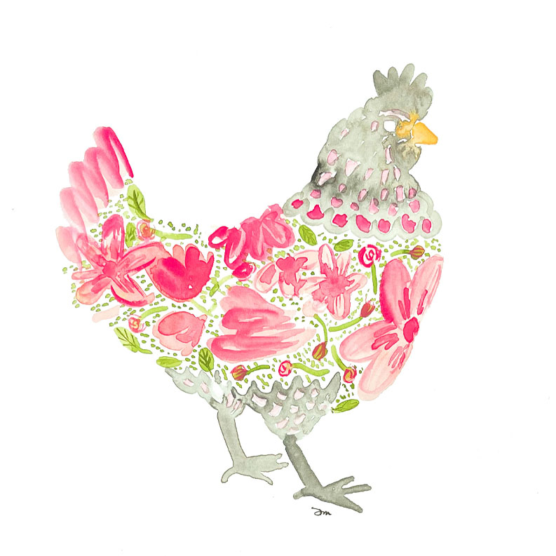 a little hello co. | custom watercolors