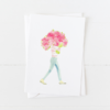 Bundles of Peonies Greeting Card