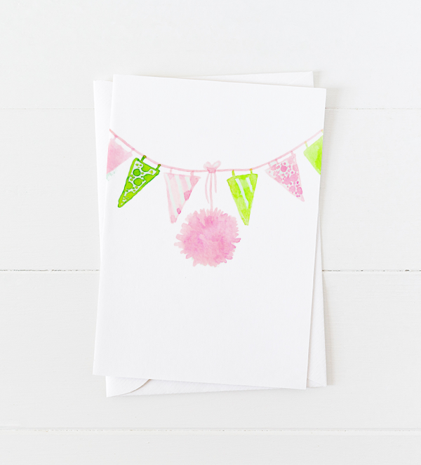Party Decorations Greeting Card
