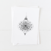 Just Ink Vintage Ornament Greeting Card