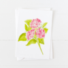 Pink Hydrangea Greeting Card