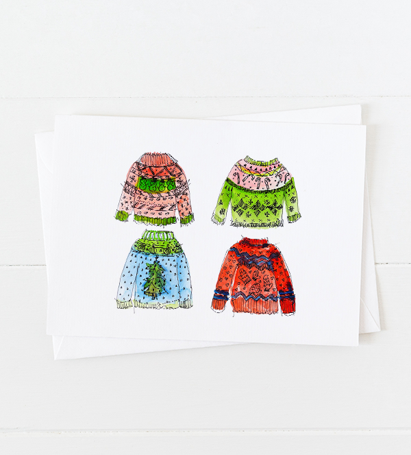 Ugly Sweater Greeting Card