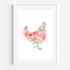 Watercolor Rooster - A Little Hello Co.