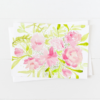 Pink and Green Floral Notecards