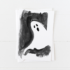 Spooky Ghost Greeting Card