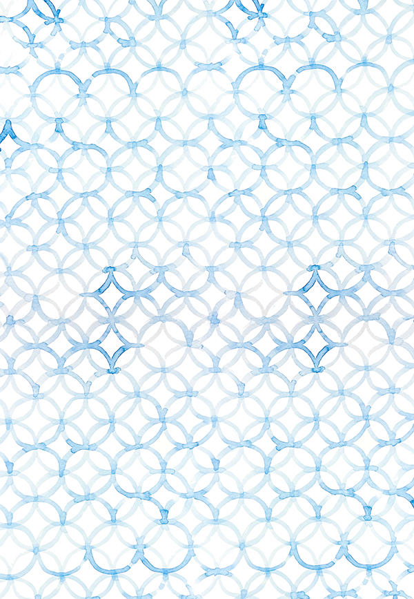 Blue Newport Pattern from A Little Hello Co.