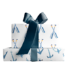 Blue Oars and Anchors Double-Sided Gift Wrap Sheets