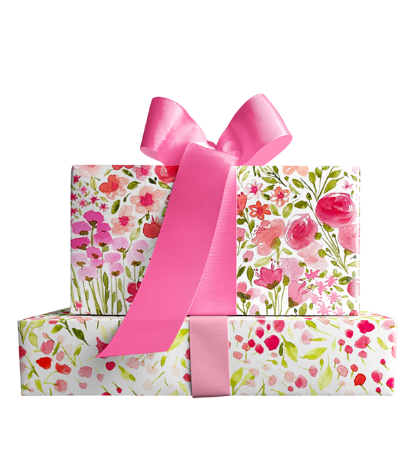 Floral Gift Wrap