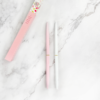 Pink and White Twist Pen Set