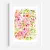 Spring Fling Watercolor Print from A Little Hello Co.