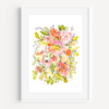 Newbury Autumn Watercolor Print from A Little Hello Co