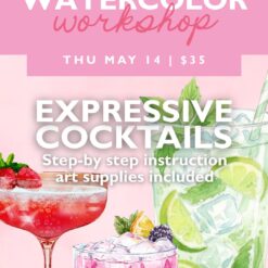 Watercolor Workshop: Expressive Cocktails