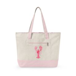 Classic Canvas Tote - Pink Lobster