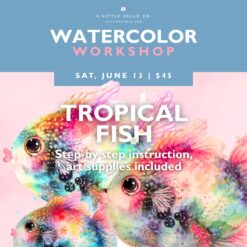 Watercolor Workshop: Tropical Fish