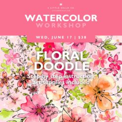 Watercolor Workshop: Floral Doodles
