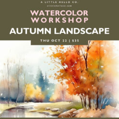 Watercolor Workshop: Autumn Landscape
